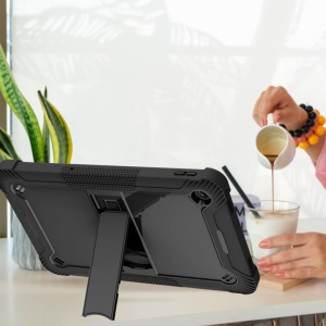 Husa pentru Lenovo Tab M10 Plus 3rd Gen (TB-125F/TB-128F) + Folie - Techsuit Rugged TabShell - Rose Gold - Img 7