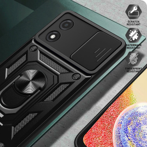 Husa pentru Motorola Moto E13 - Techsuit CamShield Series - Rose Gold - Img 7