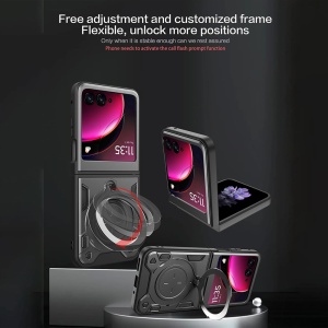 Husa pentru Motorola Razr 50 Ultra - Techsuit CamGuard Pro - Black - Img 6