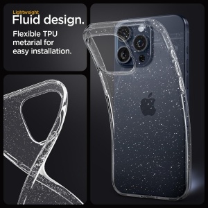 Husa pentru Nothing CMF Phone 2 Pro - Techsuit SparkleSkin Series - Clear - Img 4
