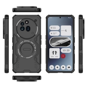 Husa pentru Nothing Phone (3a) Pro - Techsuit ArmorMag Case - Black - Img 4
