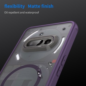 Husa pentru Nothing Phone (3a) - Techsuit HaloFrost II MagSafe - Purple - Img 6