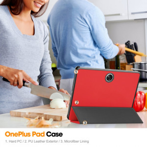 Husa pentru OnePlus Pad - Techsuit FoldPro - Red - Img 7