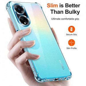 Husa pentru Oppo A98 5G - Techsuit Shockproof Clear Silicone - Clear - Img 2