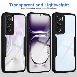 Husa pentru Oppo Reno12 Pro + Folie - Techsuit ColorVerse 360 Series - Black - Img 11