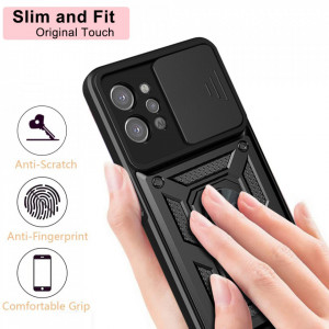 Husa pentru Realme C31 - Techsuit CamShield Series - Black - Img 2
