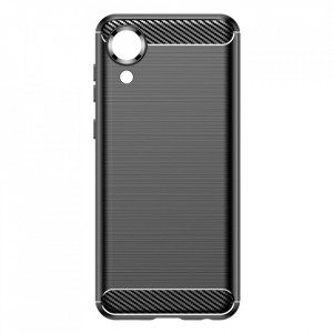 Husa pentru Samsung Galaxy A03 Core - Techsuit Carbon Silicone - Black - Img 3