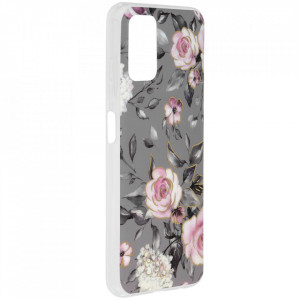 Husa pentru Samsung Galaxy A03s - Techsuit Marble Series - Bloom of Ruth Gray - Img 2