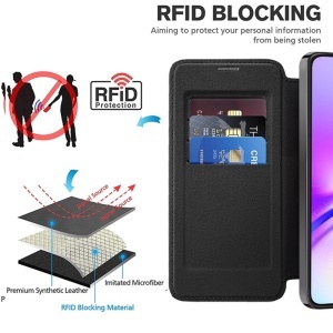 Husa pentru Samsung Galaxy A05s - Techsuit SmartMag Book Case - Black - Img 5