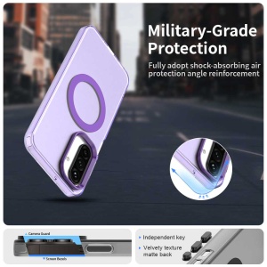 Husa pentru Samsung Galaxy A26 5G - Techsuit CandyCase MagSafe - Purple - Img 5
