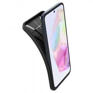 Husa pentru Samsung Galaxy A35 5G - Spigen Liquid Air - Matte Black - Img 6