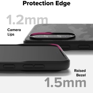 Husa pentru Samsung Galaxy A36 5G / A56 5G - Ringke Onyx Design - Camo Black - Img 7