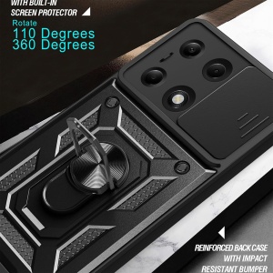 Husa pentru Samsung Galaxy A36 5G - Techsuit CamShield Series - Rose Gold - Img 7