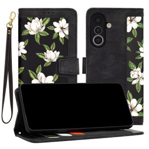 Husa pentru Samsung Galaxy A36 5G - Techsuit FlipCraft - Flowers of the Dawn - Img 1