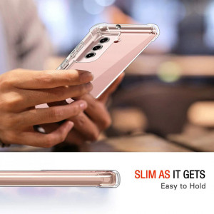 Husa pentru Samsung Galaxy A54 - Techsuit Shockproof Clear Silicone - Clear - Img 5