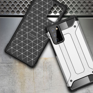 Husa pentru Samsung Galaxy Note 20 / Note 20 5G - Techsuit Hybrid Armor - Black - Img 3