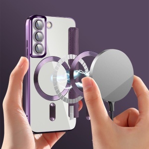 Husa pentru Samsung Galaxy S22 5G - Techsuit SmartMag Book Case - Purple - Img 5