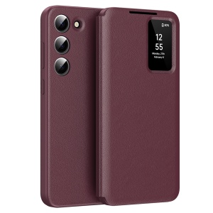 Husa pentru Samsung Galaxy S23 - Techsuit SmartView Series - Red