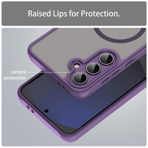 Husa pentru Samsung Galaxy S24 FE - Techsuit HaloFrost II MagSafe - Purple - Img 4