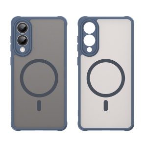 Husa pentru Samsung Galaxy S25 Edge - Techsuit HaloFrost II MagSafe - Navy Blue - Img 2