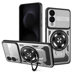 Husa pentru Samsung Galaxy S25 Edge - Techsuit RuggedCam - Gray - Img 1