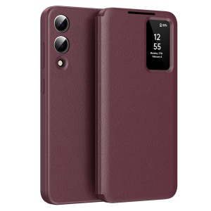 Husa pentru Samsung Galaxy S25 Edge - Techsuit SmartView Series - Red - Img 1