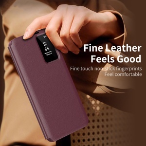 Husa pentru Samsung Galaxy S25 Plus - Techsuit SmartView Series - Red - Img 5
