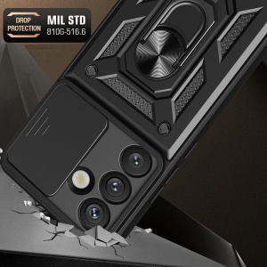 Husa pentru Samsung Galaxy S25 - Techsuit CamShield Series - Black - Img 6