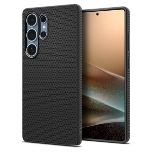 Husa pentru Samsung Galaxy S25 Ultra - Spigen Liquid Air - Matte Black - Img 1