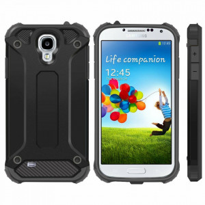 Husa pentru Samsung Galaxy S4 i9500 - Techsuit Hybrid Armor - Black - Img 6
