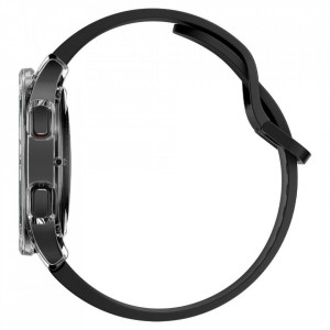 Husa pentru Samsung Galaxy Watch 4 / 5 (44mm) - Spigen Ultra Hybrid - Crystal Clear - Img 6