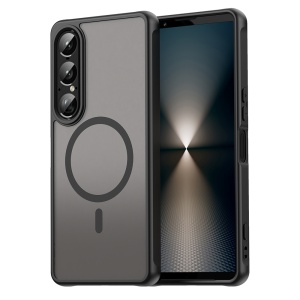 Husa pentru Sony Xperia 1 VII - Techsuit HaloFrost II MagSafe - Black - Img 1