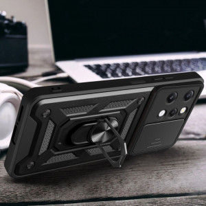 Husa pentru Xiaomi Redmi 12 4G / 12 5G - Techsuit CamShield Series - Black - Img 2