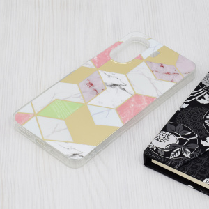 Husa pentru Xiaomi Redmi 13C 4G / Poco C65 - Techsuit Marble Series - Purple Hex - Img 4