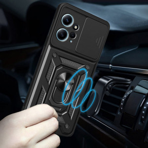 Husa pentru Xiaomi Redmi Note 12 4G - Techsuit CamShield Series - Black - Img 5