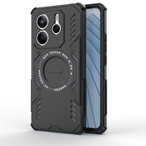 Husa pentru Xiaomi Redmi Note 14 5G - Techsuit ArmorMag Case - Black - Img 1