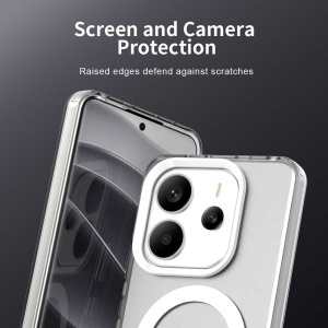 Husa pentru Xiaomi Redmi Note 14 5G - Techsuit CandyCase MagSafe - White - Img 3