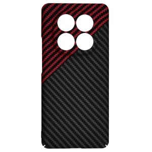 Husa pentru Xiaomi Redmi Note 14 Pro+ 5G - Techsuit Carbonite FiberShell - Red Vortex - Img 4