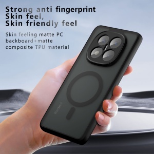 Husa pentru Xiaomi Redmi Note 14 Pro+ 5G - Techsuit PureFrost MagSafe - Frosted Black - Img 4