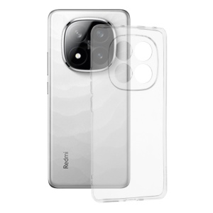 Husa pentru Xiaomi Redmi Note 14 Pro+ - Techsuit Clear Silicone - Transparent - Img 2