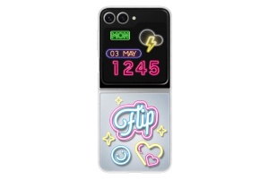 Husa Samsung Flipsuit Case pentru Galaxy Z Flip6, EF-ZF741CTEGWW, Transparent