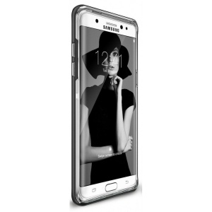 Husa Samsung Galaxy Note 7 Fan Edition Ringke FRAME BLACK + BONUS folie protectie display Ringke