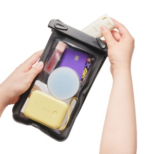 Husa universala pentru telefon - Spigen Waterproof Case (A603) - Black - Img 5