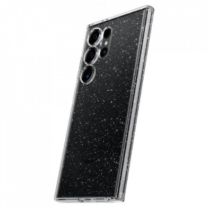 Huse pentru Samsung Galaxy S24 Ultra - Spigen Liquid Crystal Glitter - Crystal Quartz - Img 7