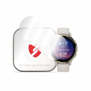 [Pachet 4x] Folie regenerabila premium Garmin Venu 3S - Smart Protection Classic - Clear - Img 1