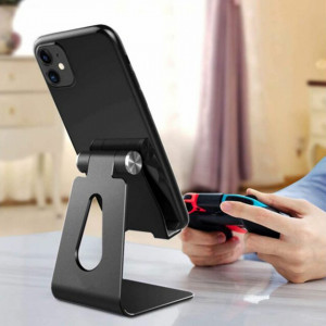 Suport Birou Telefon / Tableta - Techsuit Folding (Z4A) - Silver - Img 2