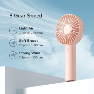 Ventilator Portabil 2000mAh - JisuLife (FA21) - White - Img 3