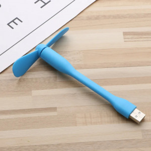 Ventilator USB Portabil, 5V - Techsuit (TUF1) - Blue - Img 3