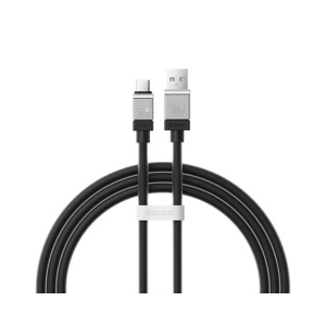 Cablu Baseus CoolPlay Fast Charge USB-C USB 100W 1m Negru