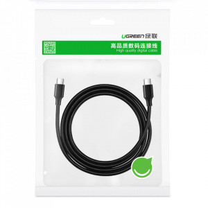 Cablu de Date Type-C la Type-C, 3A, 2m - Ugreen (10306) - Black - Img 7
